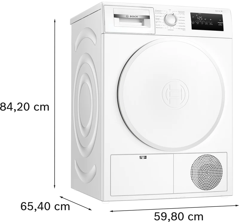 Bosch WTH83004 Wärmepumpentrockner 7 kg | AutoDry | ActiveAir Technology