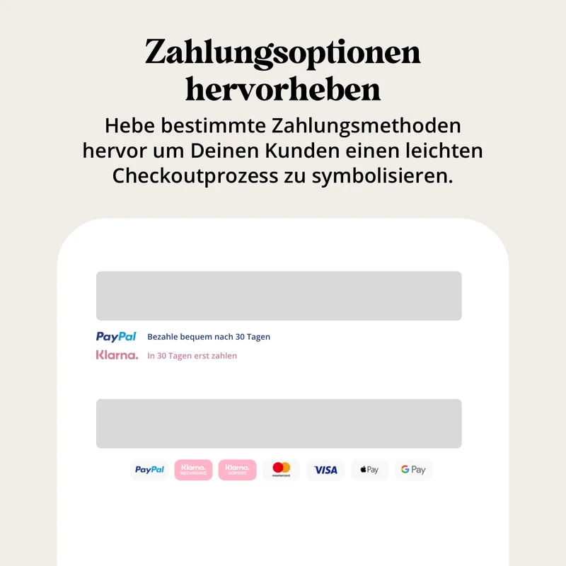 Produktseiten Buybox Elemente