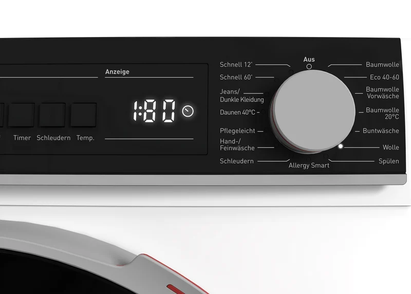 SHARP ES-NFB914CWDA-CB Freestanding Washing Machine 9 kg 1400 RPM A Class with DoubleJet Technology