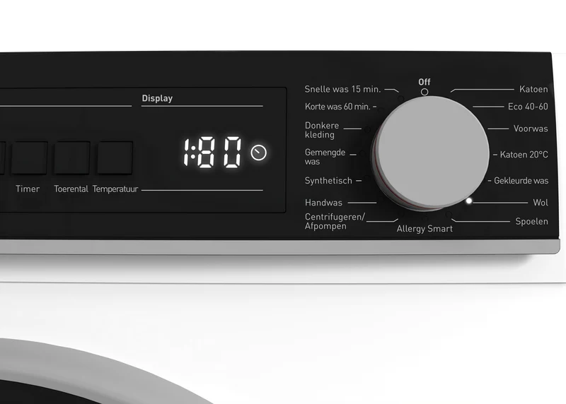 SHARP ES-NB814AWNA9-BX Freestanding Washing Machine 8 kg 1400 RPM A Class with Steam Technology