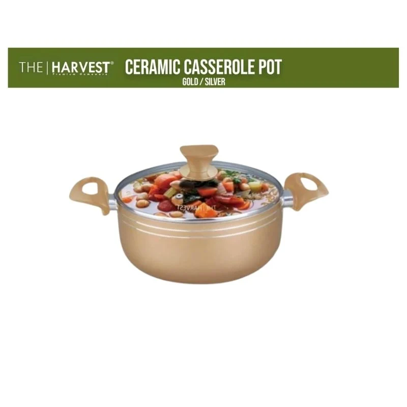 Harvest Ceramic Non-stick Casserole Pot
