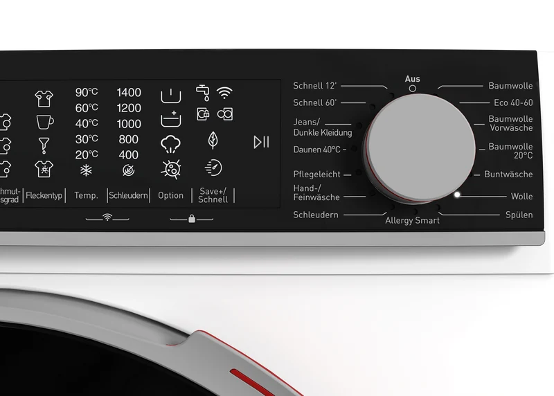 SHARP ES-WNFL814CWDA-DE Freestanding Washing Machine 8 kg 1400 RPM A Class with DoubleJet Technology