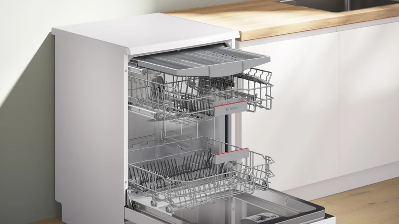 Bosch Geschirrspüler SMS4EVW08E Serie 4 | 14 Maßgedecke | EfficientDry | EEK B