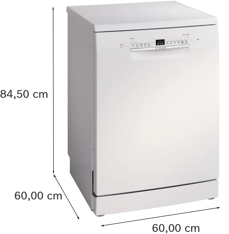 Bosch Geschirrspüler SMS2HTW08E Serie 2 | 13 Maßgedecke | Home Connect | EEK C