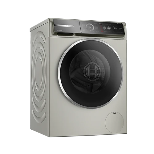 Bosch WGB2560X1 Waschmaschine 10 kg | 1600 U/Min | Silber-Inox | Iron Assist