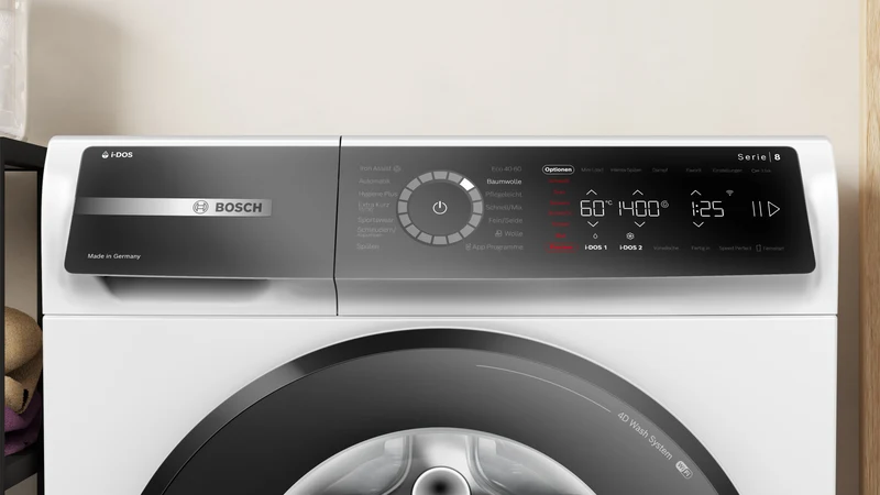Bosch WGB244AW0 Waschmaschine i-DOS | 9 kg | Iron Assist | Home Connect