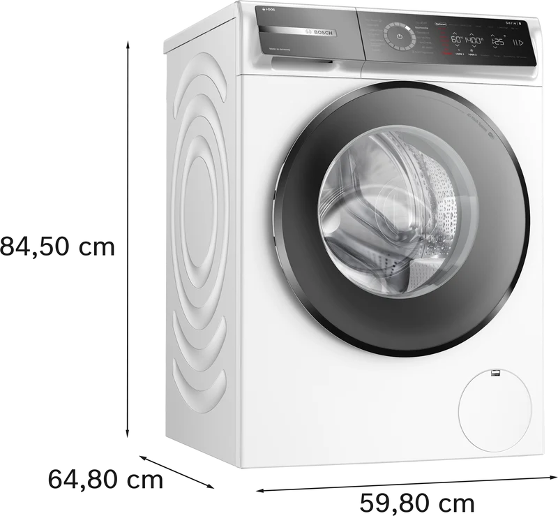 Bosch WGB244AW0 Waschmaschine i-DOS | 9 kg | Iron Assist | Home Connect