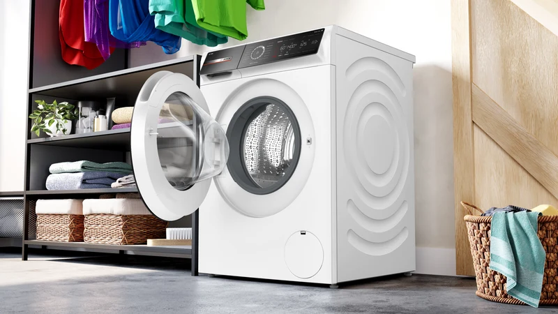 Bosch WGB244A40 Waschmaschine i-DOS | 9 kg | Iron Assist | Home Connect