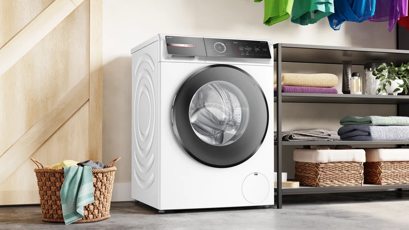 Bosch WGB244A40 Waschmaschine i-DOS | 9 kg | Iron Assist | Home Connect