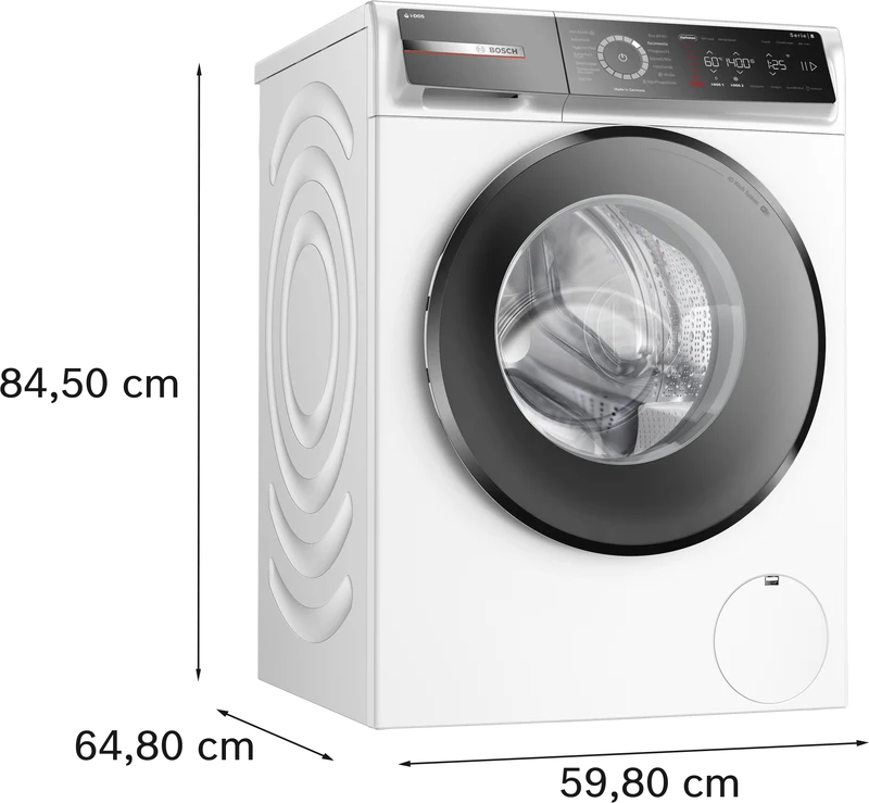Bosch WGB244A40 Waschmaschine i-DOS | 9 kg | Iron Assist | Home Connect
