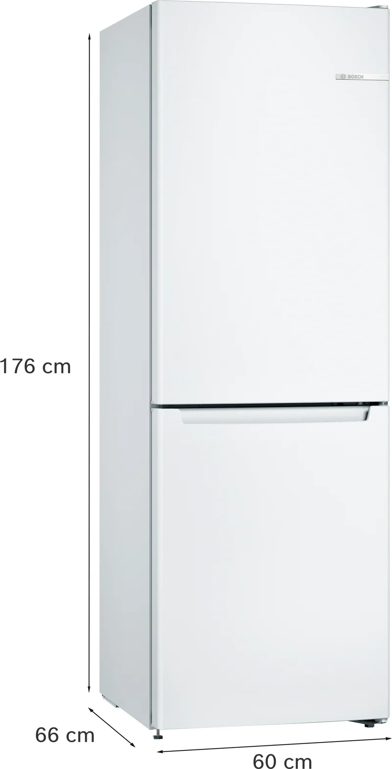 BOSCH KGN33NWEB Kühl-Gefrier-Kombination Serie 2 NoFrost