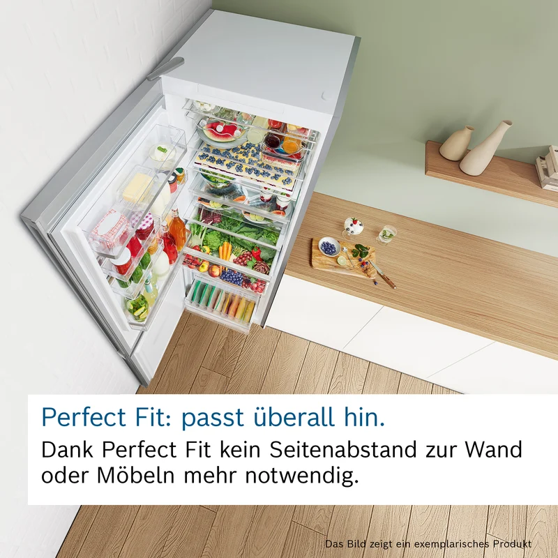 BOSCH KGN33NWEB Kühl-Gefrier-Kombination Serie 2 NoFrost
