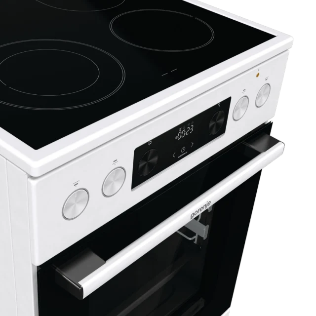 Gorenje GECS5C60WPA Standherd Glaskeramik AquaClean 50cm