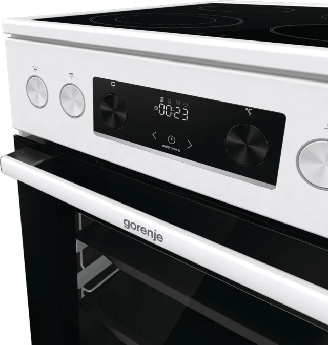 Gorenje GECS5C60WPA Standherd Glaskeramik AquaClean 50cm