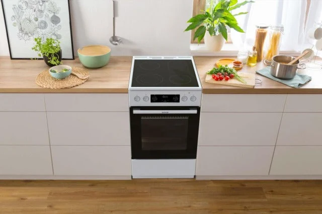 Gorenje GECS5C60WPA Standherd Glaskeramik AquaClean 50cm