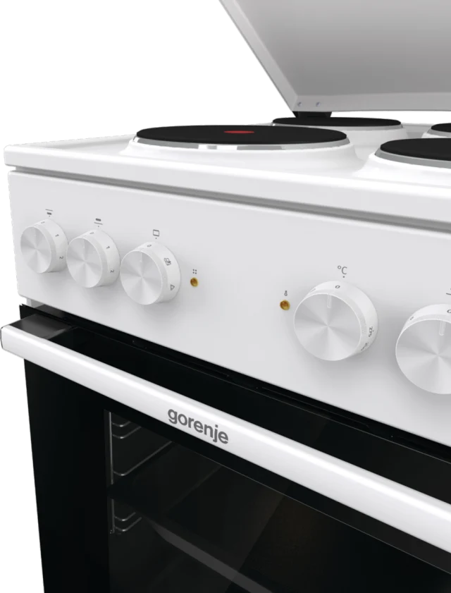 Gorenje GE5A23WH Standherd Elektro Massekochfeld 50cm