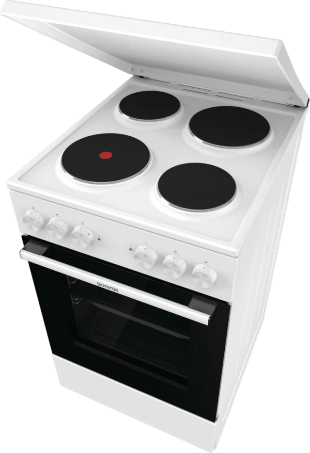 Gorenje GE5A23WH Standherd Elektro Massekochfeld 50cm
