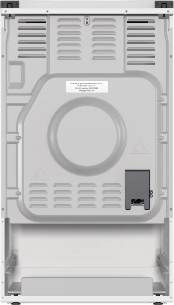 Gorenje GE5A23WH Standherd Elektro Massekochfeld 50cm