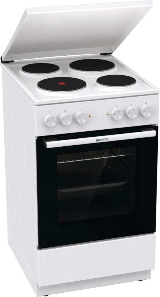 Gorenje GE5A23WH Standherd Elektro Massekochfeld 50cm