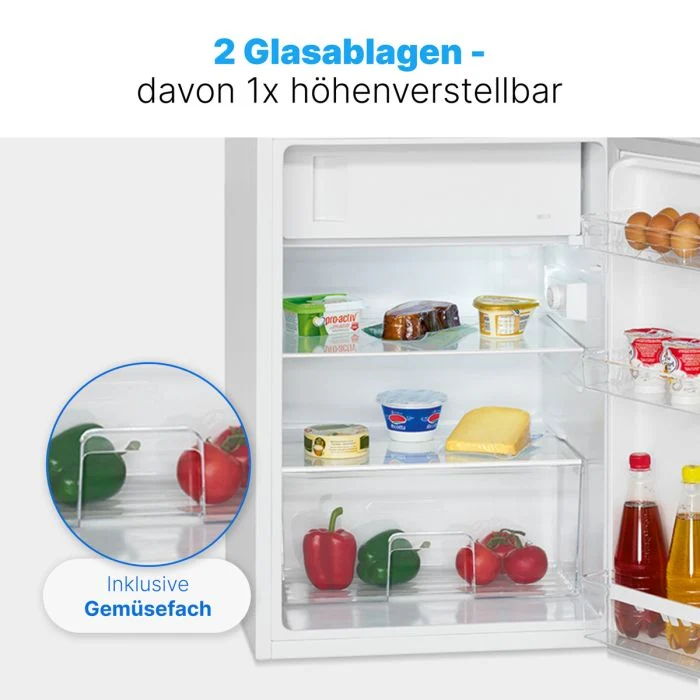 Bomann KS 2184.1 Weiß Kühlschrank Kompakt