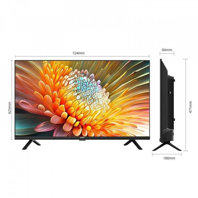 Chiq L32G7B 32" 80cm 16:9 HD LED Google TV bk