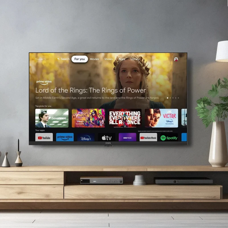 Chiq L32G7B 32" 80cm 16:9 HD LED Google TV bk