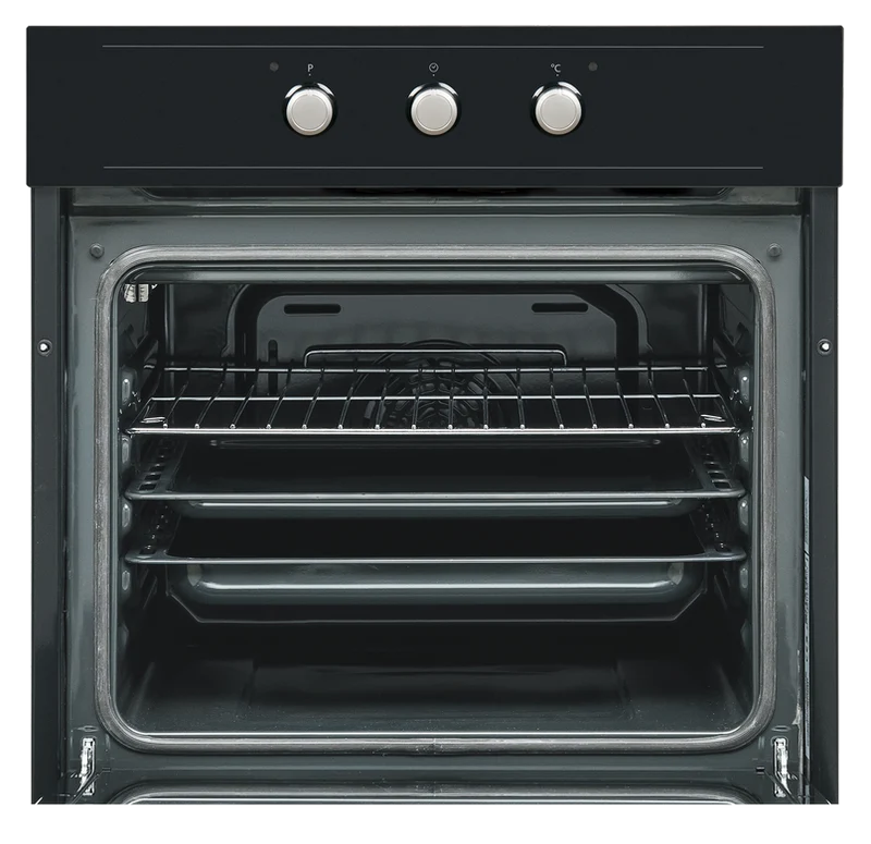 Sharp K-50M22BL2-EU Built-In 65lt. Standard Fan Assisted Oven, Black