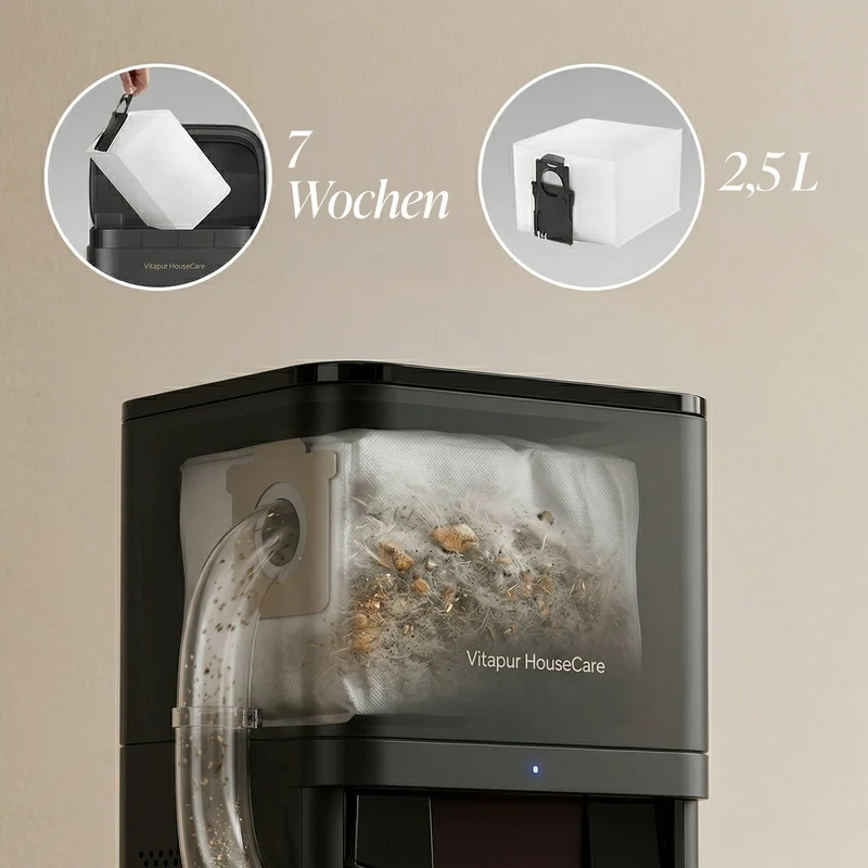 Saugroboter für Trocken- und Nassreinigung mit Station SmartSweep 500 4-in-1 | Pro Series