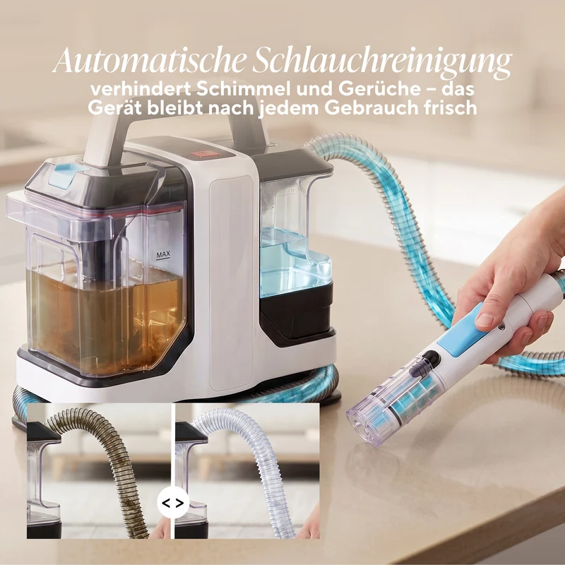 Waschsauger StainMaster PRO, 750 W – zur Reinigung von Teppichen, Polstern, Autositzen