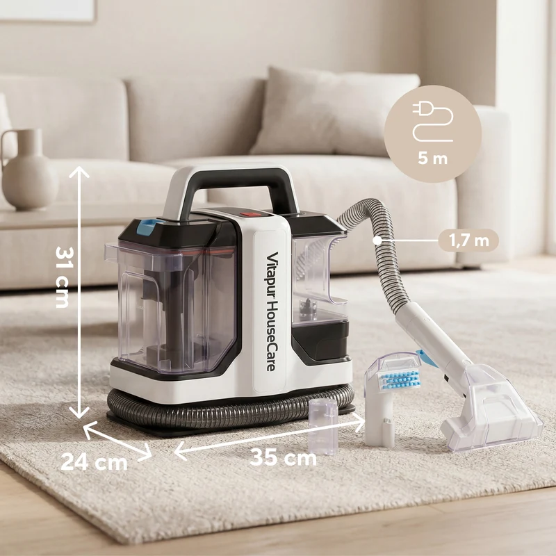 Waschsauger StainMaster PRO, 750 W – zur Reinigung von Teppichen, Polstern, Autositzen
