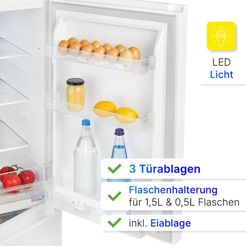 Bomann KG 320.2 Kühl-Gefrier-Kombination Weiß