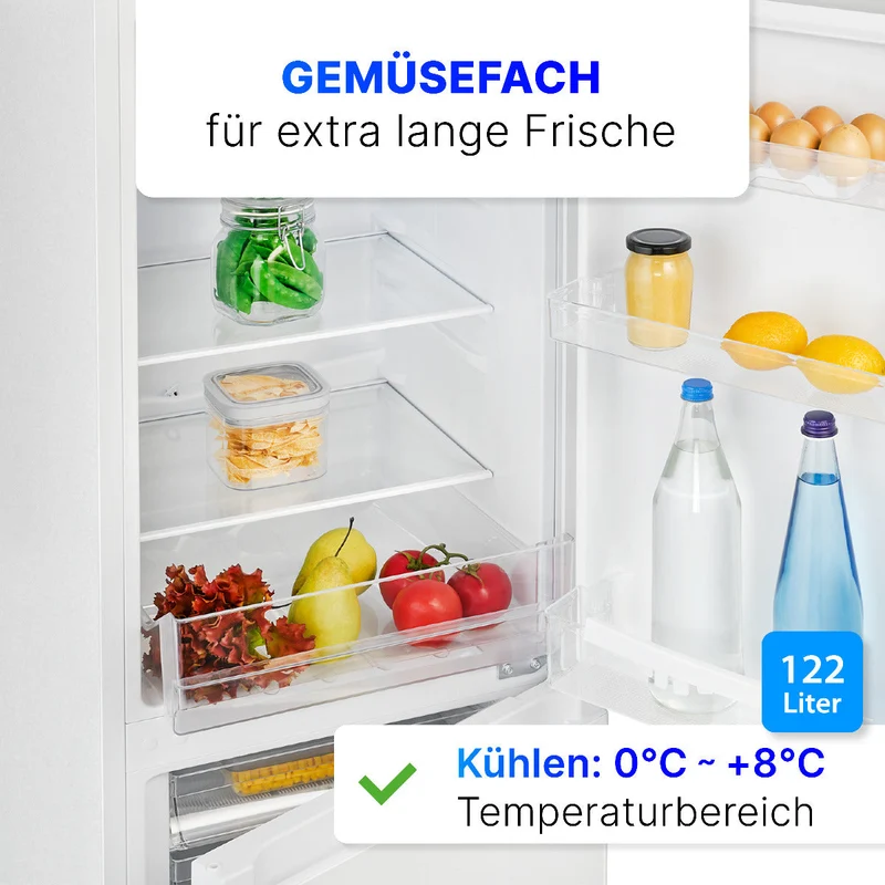 Bomann KG 320.2 Kühl-Gefrier-Kombination Weiß