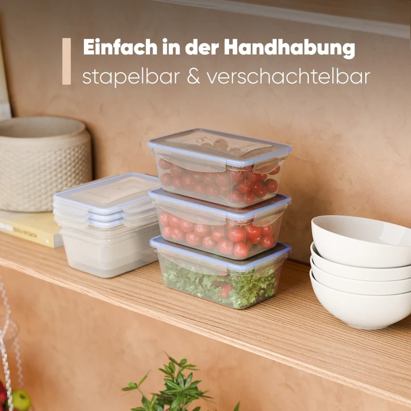 Classbach 6er Set Frischhaltedosen C-FHD 4023 K