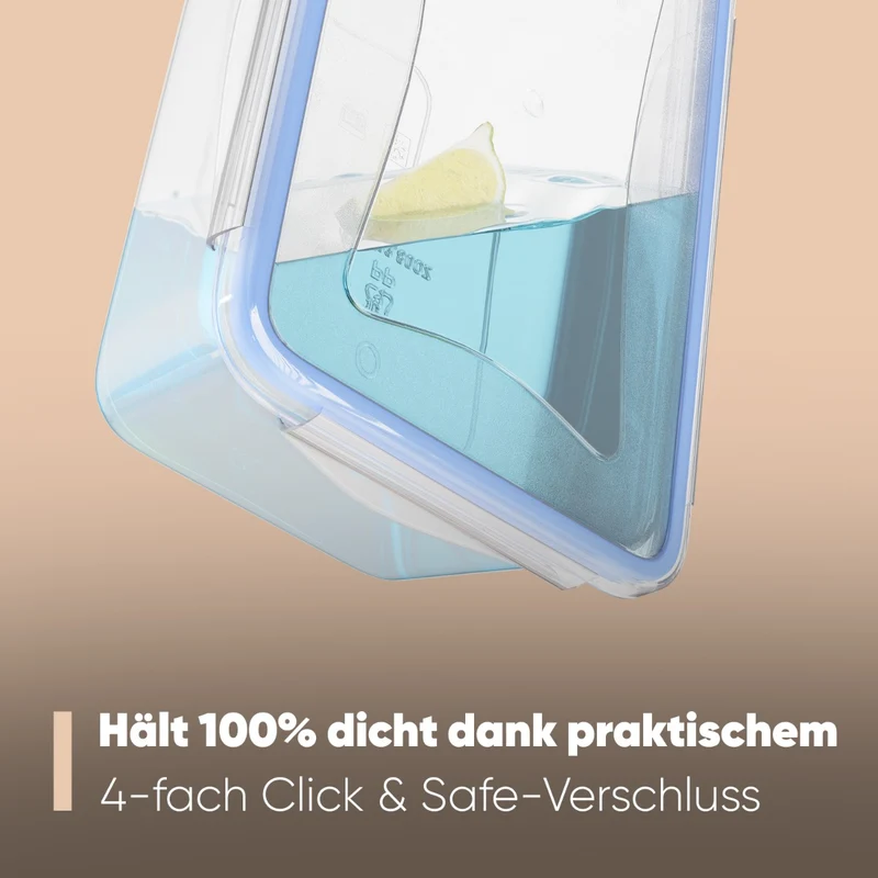Classbach 6er Set Frischhaltedosen C-FHD 4023 K
