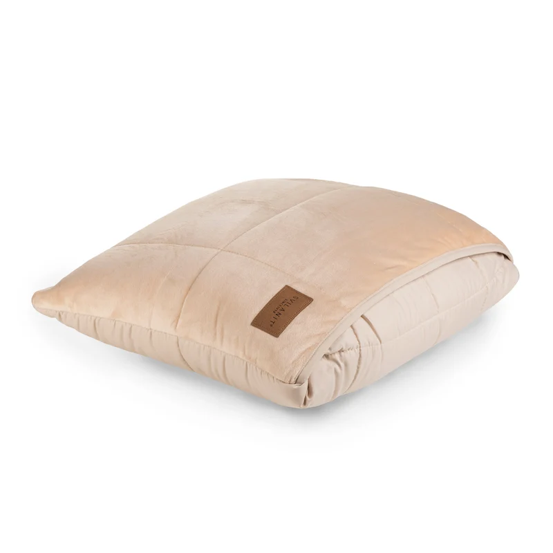Dekokissen-Decke mit Fußtasche Svilanit SoftTouch 4-in-1