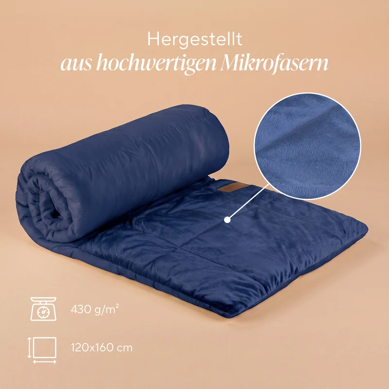 Dekokissen-Decke mit Fußtasche Svilanit SoftTouch 4-in-1