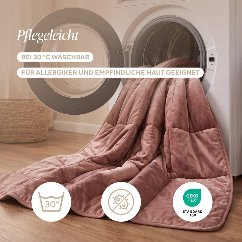 Dekokissen-Decke mit Fußtasche Svilanit SoftTouch 4-in-1