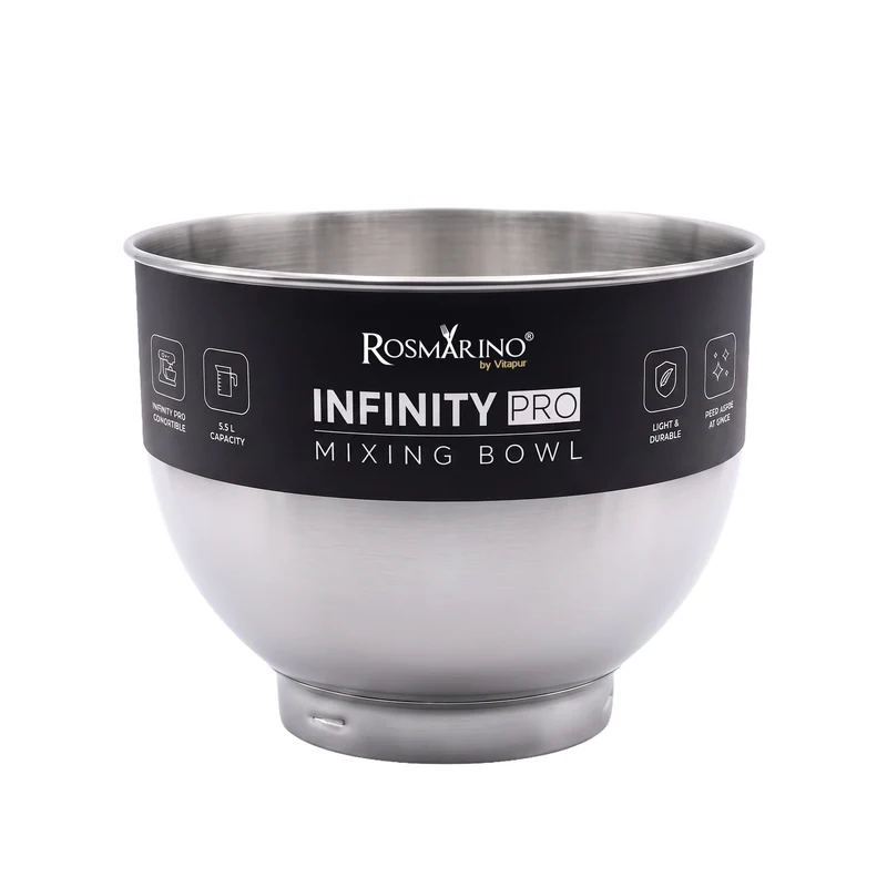 Stahl-Rührschüssel Rosmarino Infinity PRO – 5,5 L