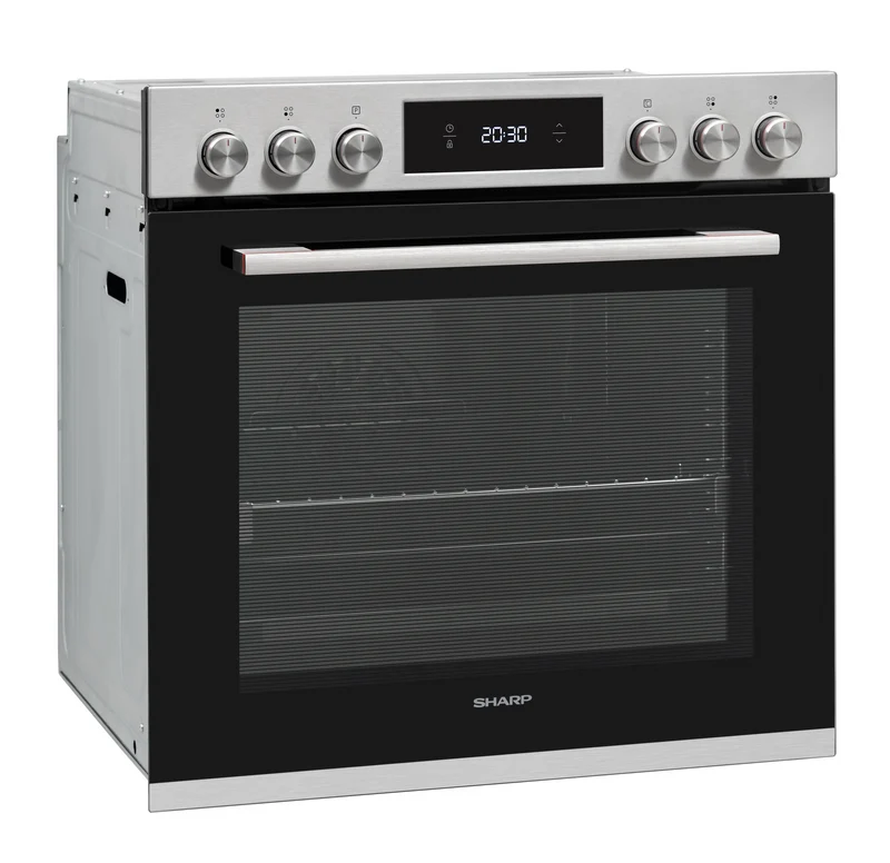 Sharp K-72P19INH-EU Built-In 78lt. Polyvalent Multifunction Oven, Inox