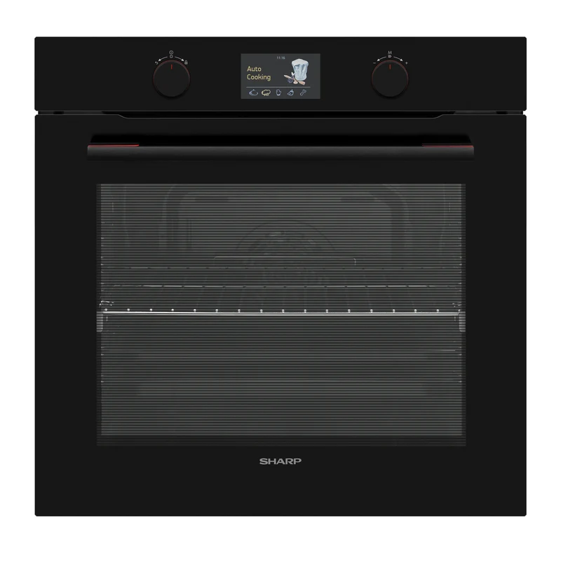 Sharp KA-70S51BNM-EU Built-In 78lt. Standard Multifunction Oven, Black