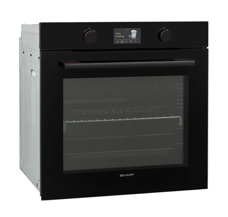 Sharp KA-70S51BNM-EU Built-In 78lt. Standard Multifunction Oven, Black