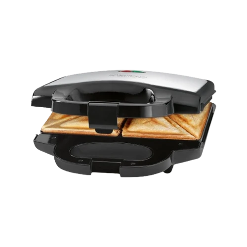 Clatronic Sandwichtoaster ST 3778 Schwarz/Edelstahl