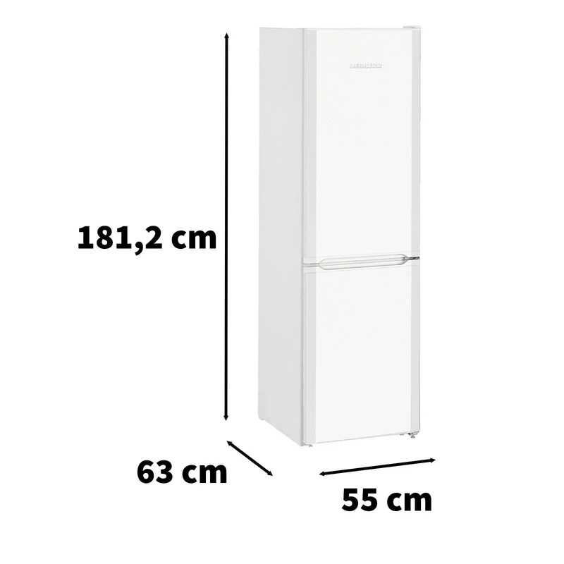Liebherr KGW1855-3E Kühl-Gefrier-Kombination Weiß