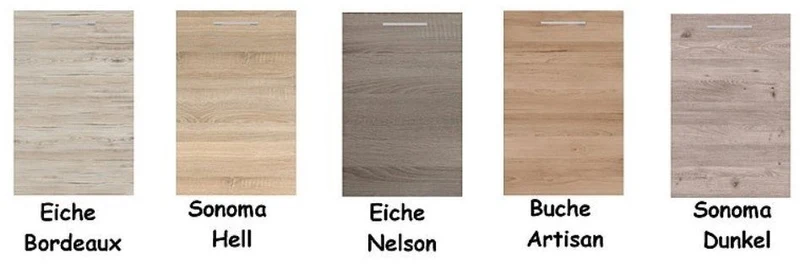 Küchenzeile ECO 240CM Eiche Nelson