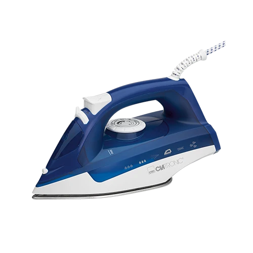 Clatronic DB 3704 Dampfbügeleisen Weiß/Blau