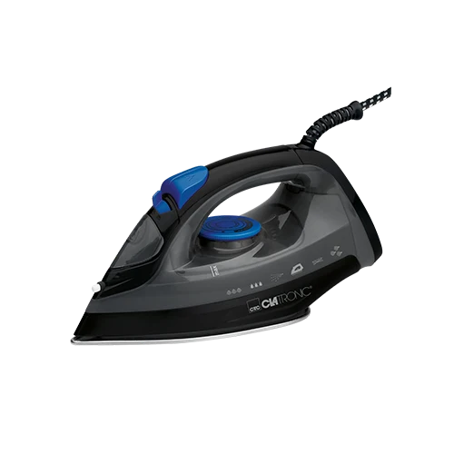 Clatronic DB 3703 Dampfbügeleisen Schwarz/Blau