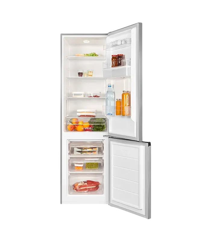 Exquisit KGC265-70-WS-040E Kühl-Gefrier-Kombination 260L Inox
