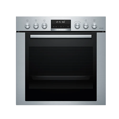 Bosch MKH65SPLE Exclusiv Herd-Set Backofen mit Cerankochfeld Edelstahl