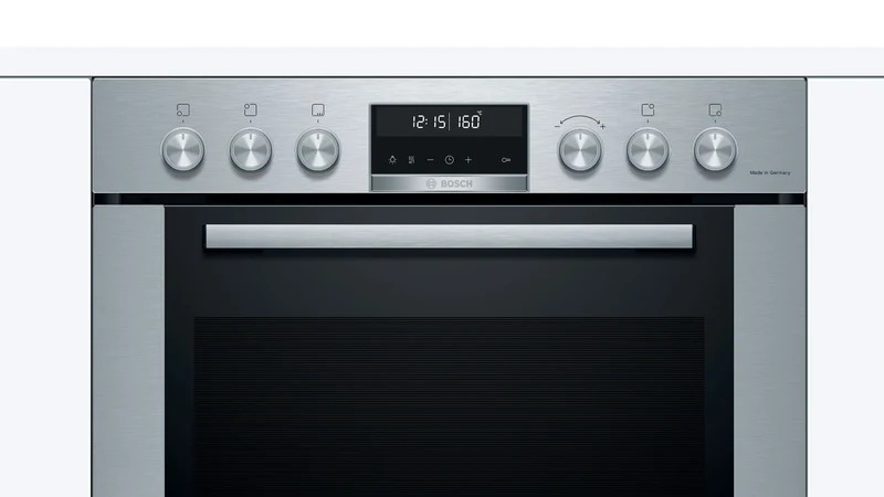 Bosch MKH63SPLE Exclusiv Herd-Set Backofen mit Cerankochfeld Edelstahl
