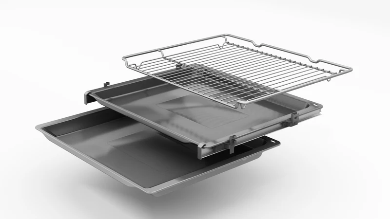 Bosch MKH63SPLE Exclusiv Herd-Set Backofen mit Cerankochfeld Edelstahl